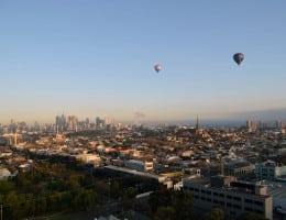 Balloon Flight over Melbourne